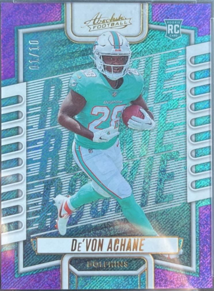 De'Von Achane [Purple Rain] #130