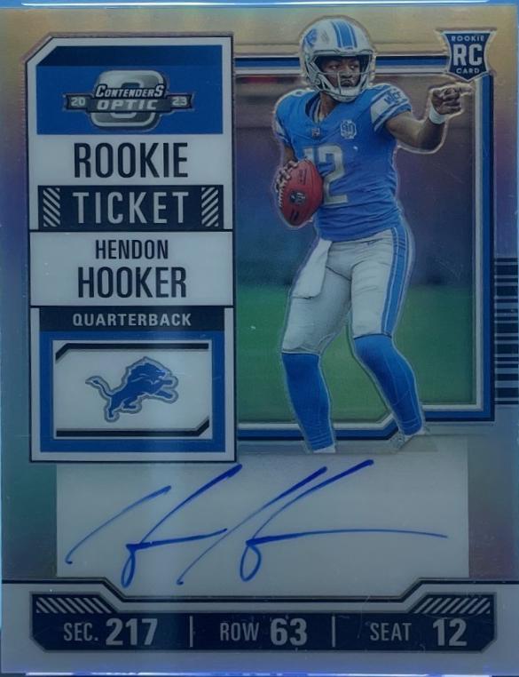 Hendon Hooker [Rookie Ticket Autograph Red White Blue] #111