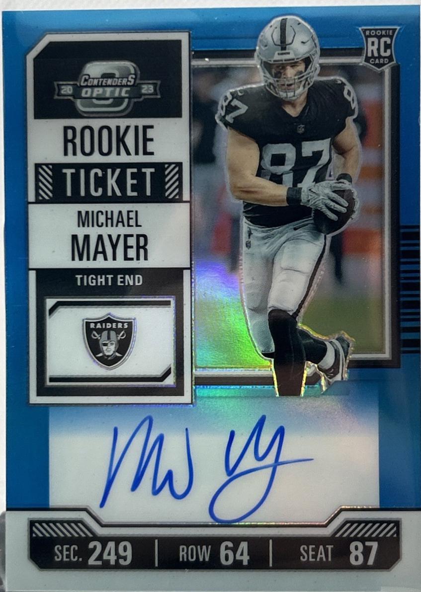 Michael Mayer [Rookie Ticket Autograph Red White Blue] #125