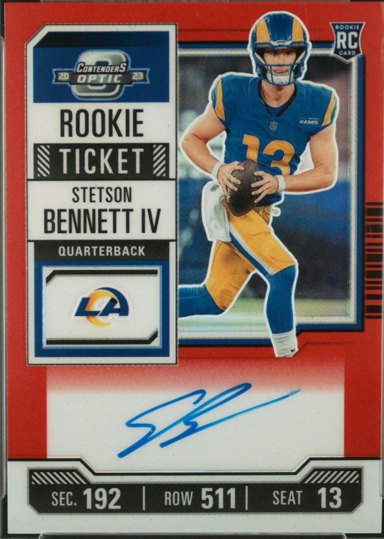 Stetson Bennett IV [Rookie Ticket Autograph Red White Blue] #133