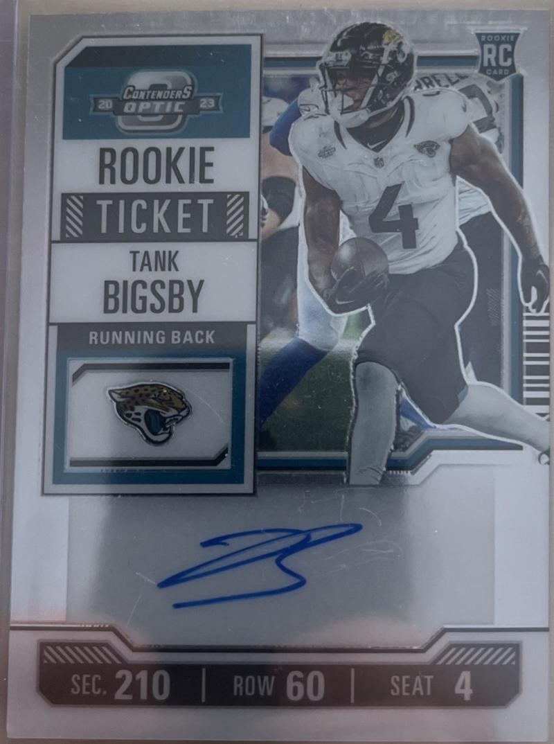 Tank Bigsby [Rookie Ticket Autograph Red White Blue] #134