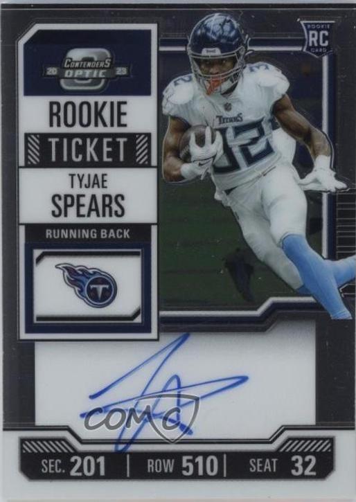 Tyjae Spears [Rookie Ticket Autograph Red White Blue] #138