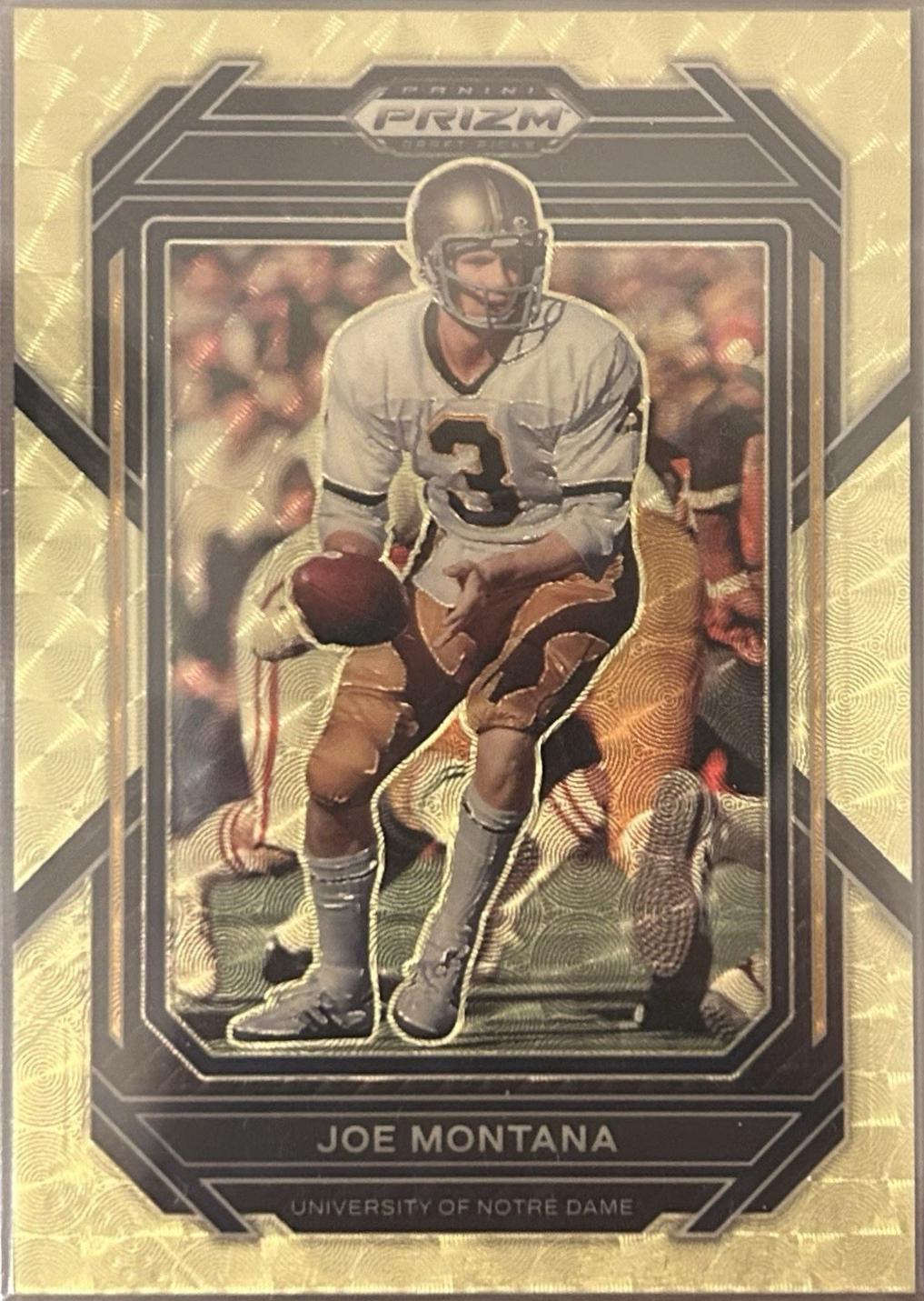 Joe Montana [Gold Vinyl] #54