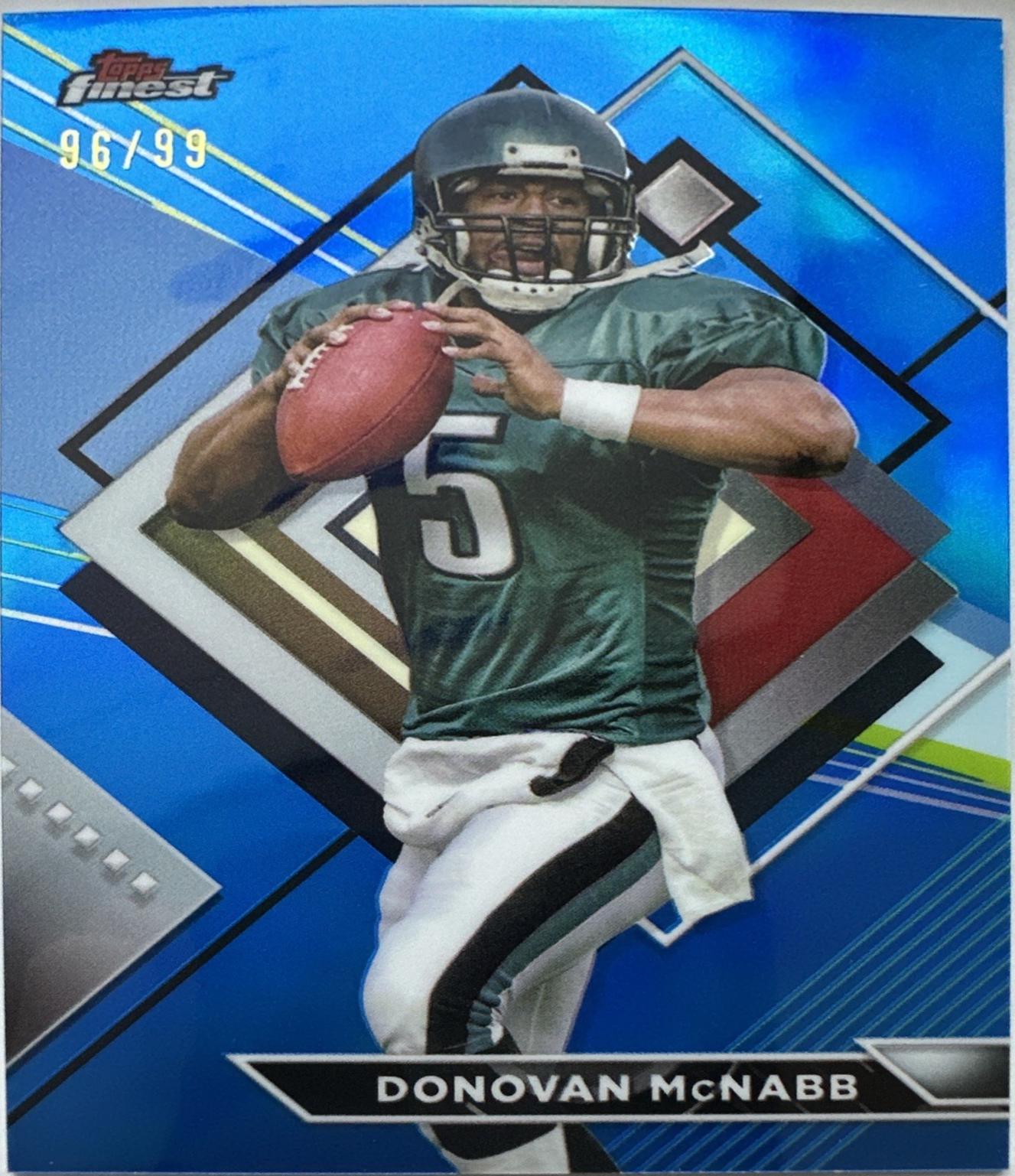 Donovan McNabb [Blue Checkerboard Refractor] #235