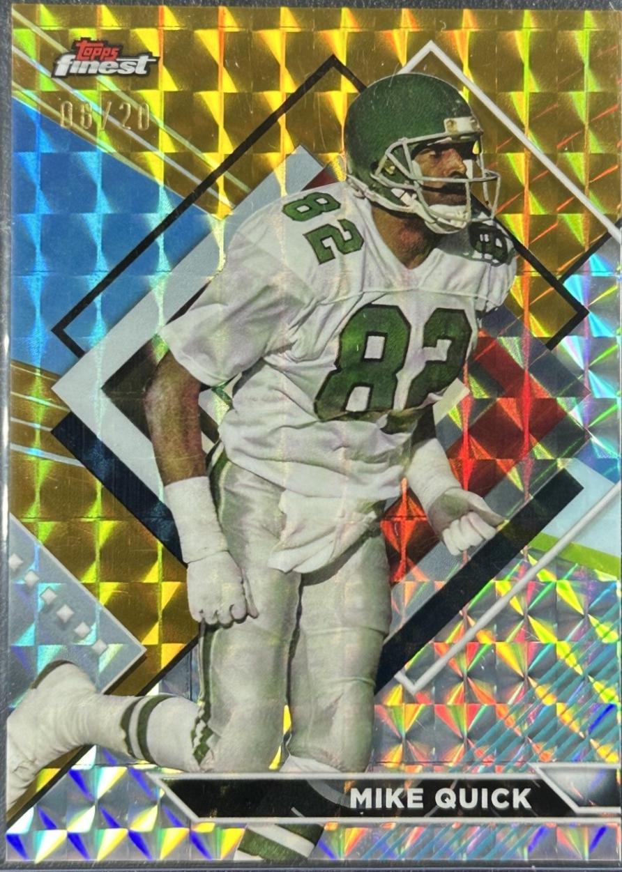 Mike Quick [Gold Geometric] #233