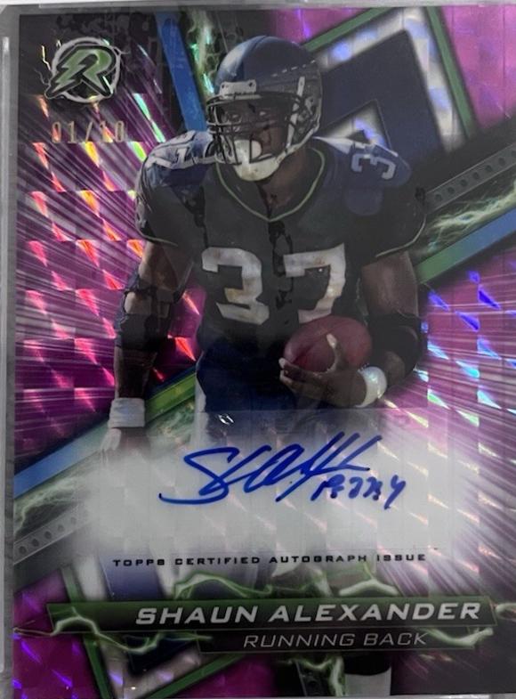 Shaun Alexander [Pink Geometric] #83