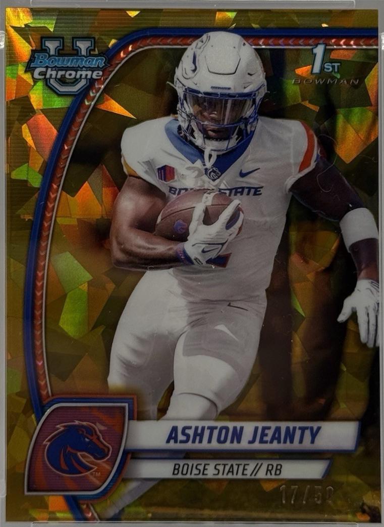 Ashton Jeanty [Gold Sapphire] #17