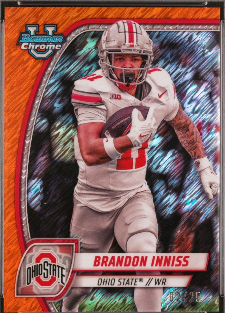 Brandon Inniss [Shimmer Orange Refractor] #23