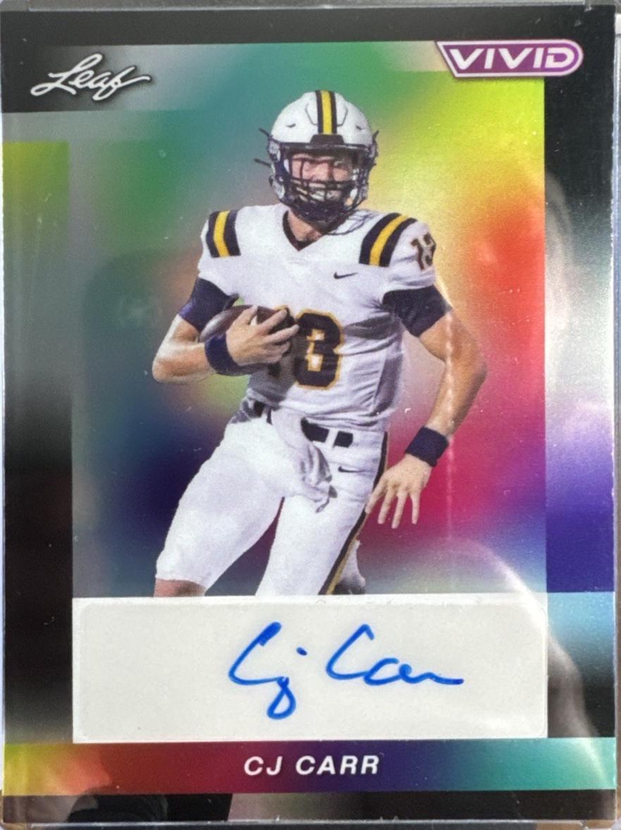CJ Carr [Black Prismatic] #BA-CJC