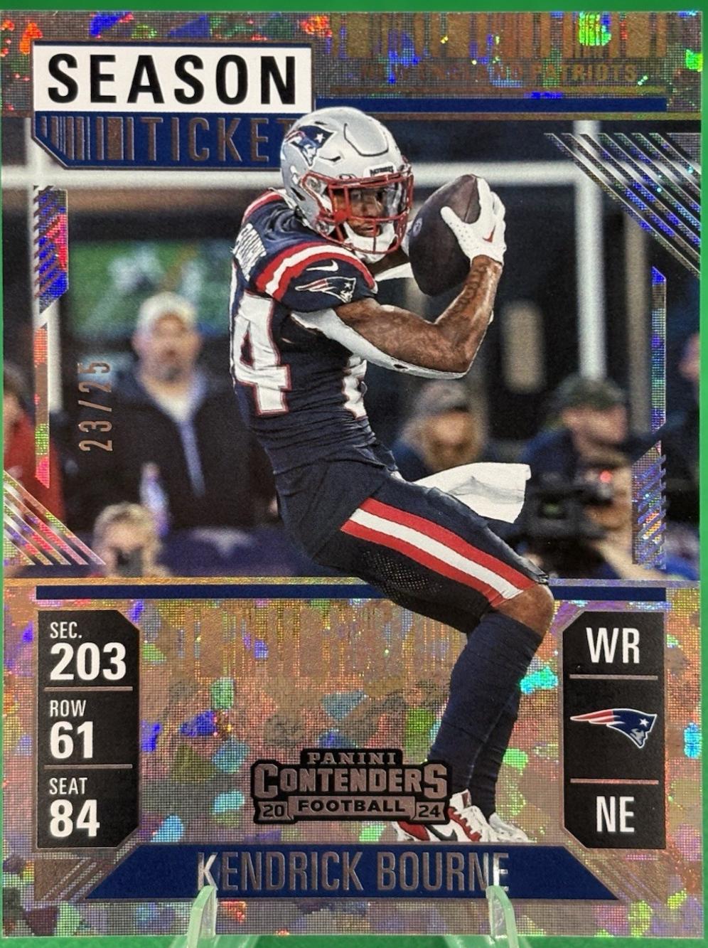 Kendrick Bourne [Cracked Ice Ticket] #69