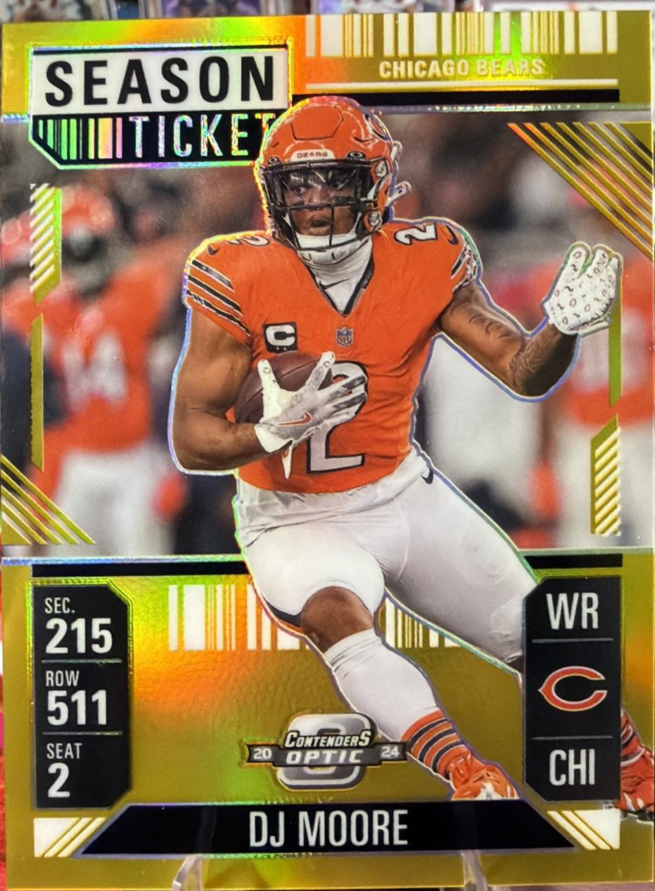DJ Moore [Gold] #9