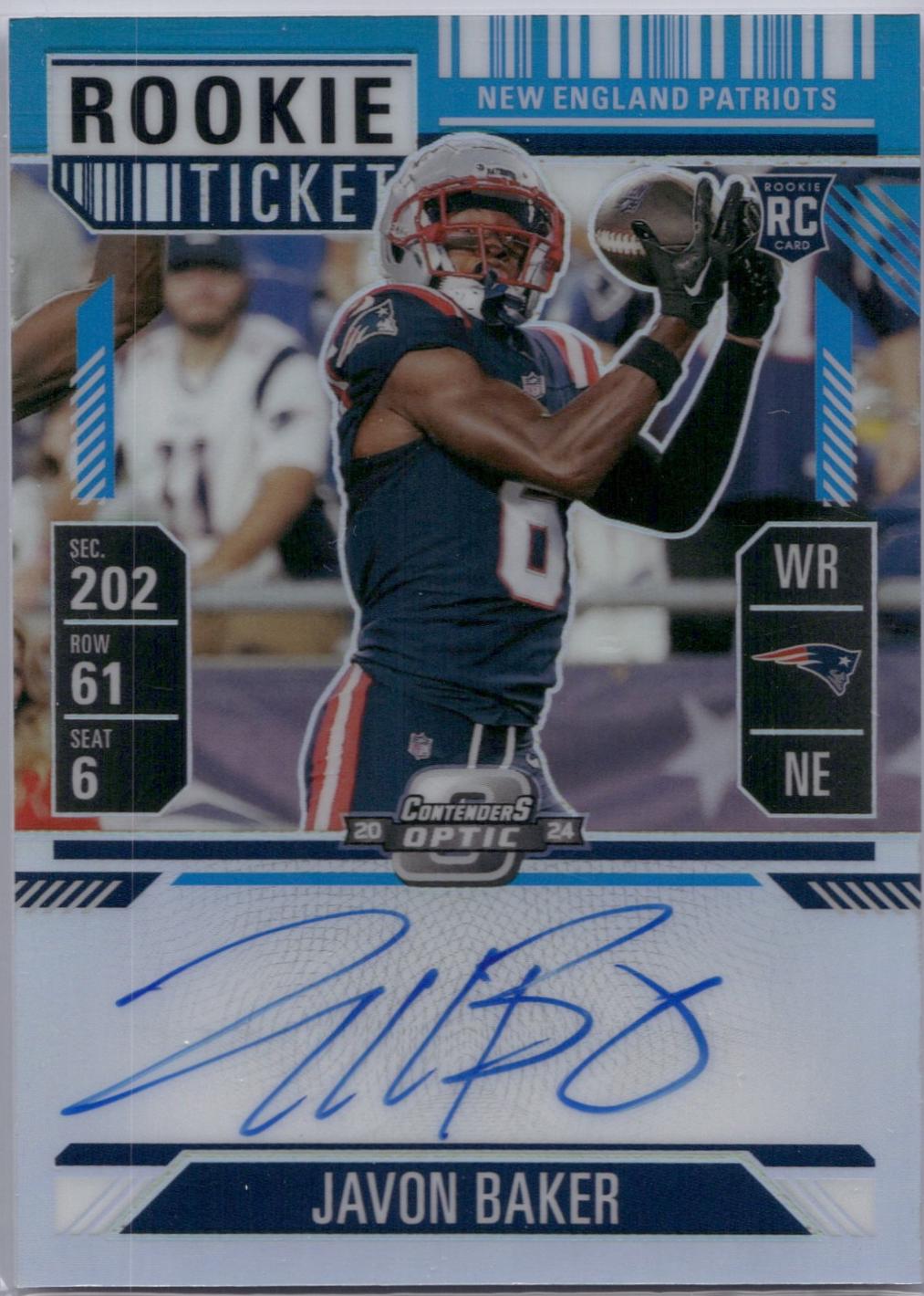 Javon Baker [Teal] #142