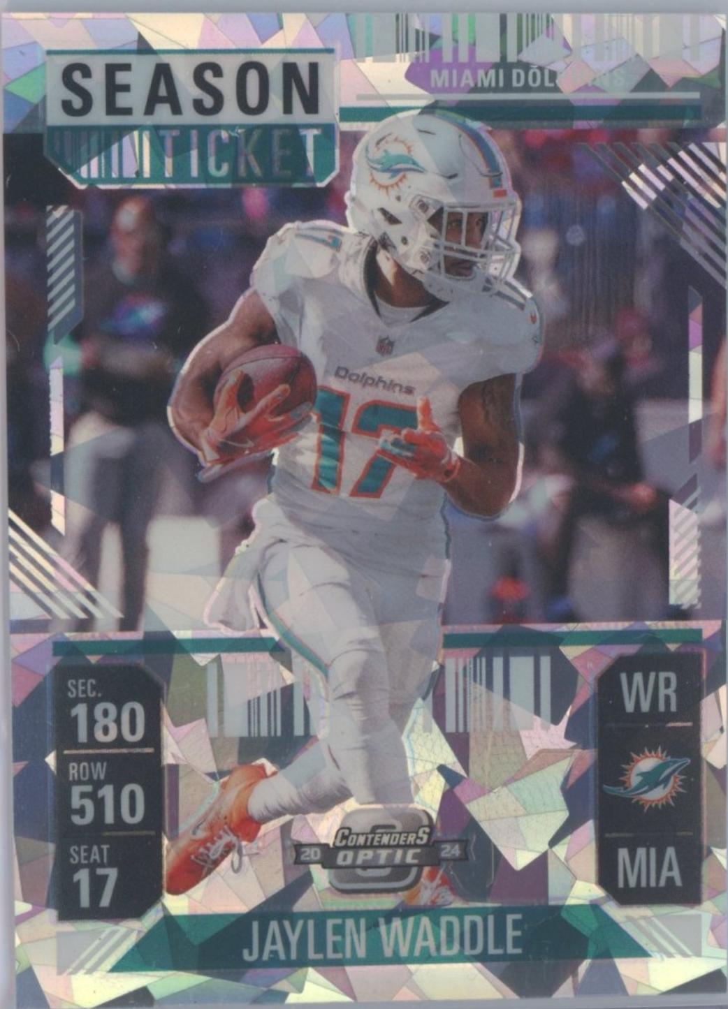 Jaylen Waddle [Cracked Ice] #35