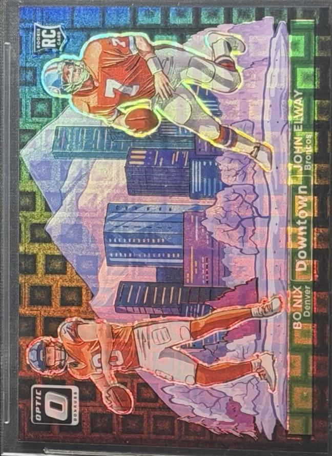 Bo Nix / John Elway [Black Pandora] #13