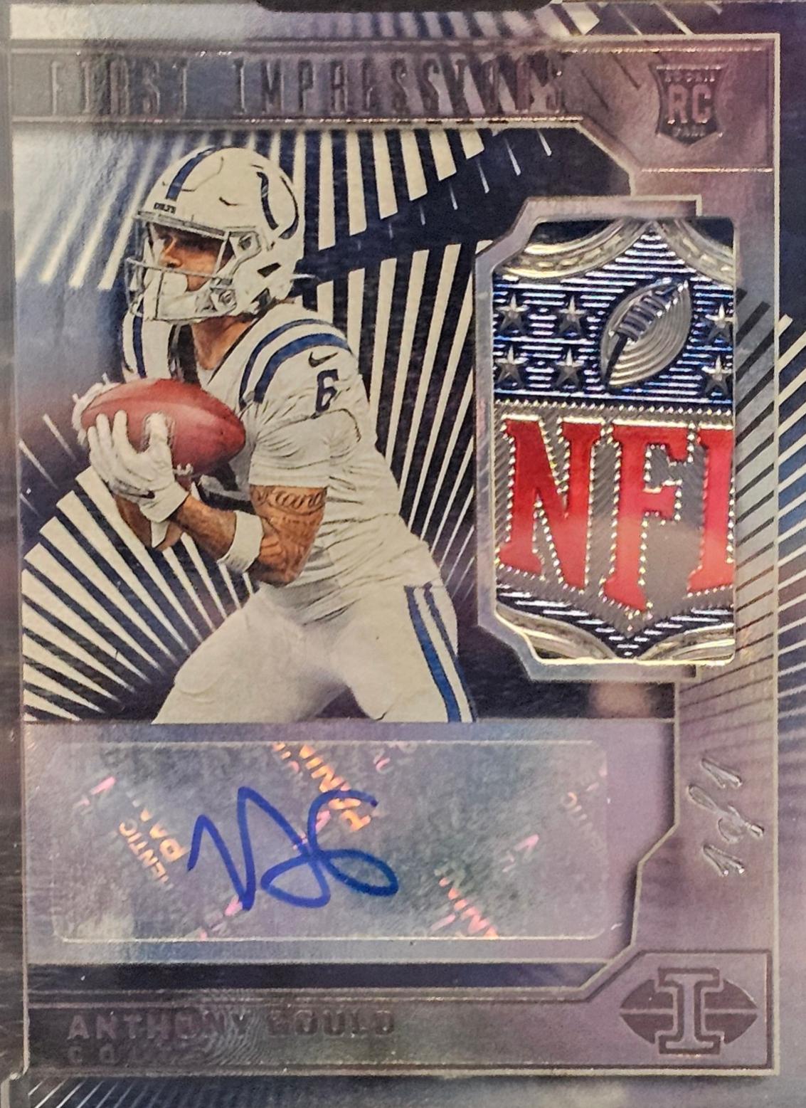 Anthony Gould [Black First Impressions Autographed Memorabilia] #123
