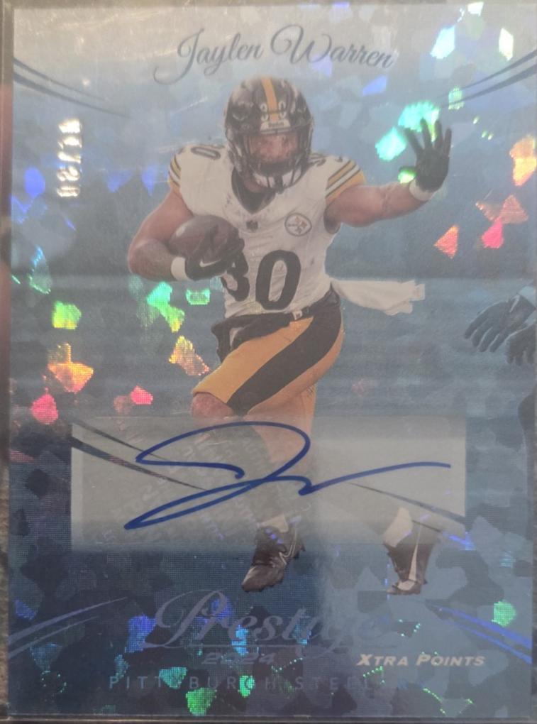 Jaylen Warren [Xtra Points Signatures Premium Platinum] #250