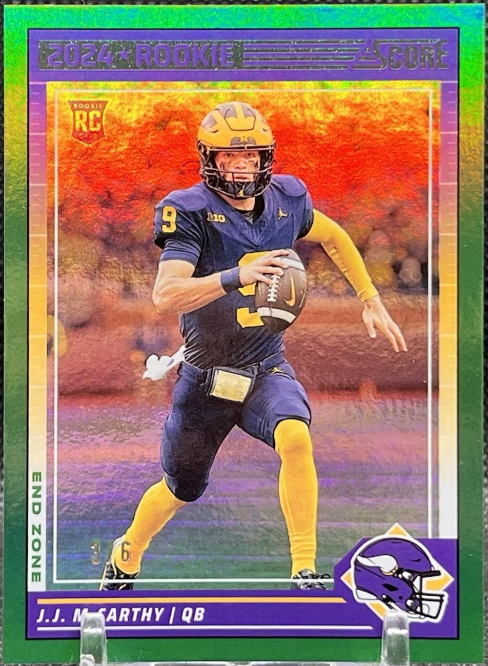 J.J. McCarthy [End Zone] #304