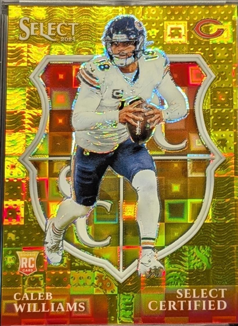 Caleb Williams [Gold Prizm] #1