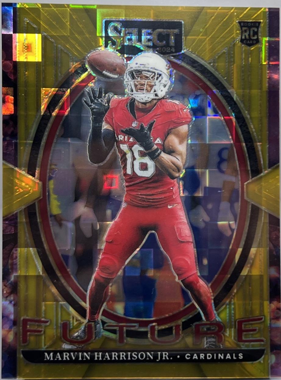Marvin Harrison Jr. [Gold Prizm] #6