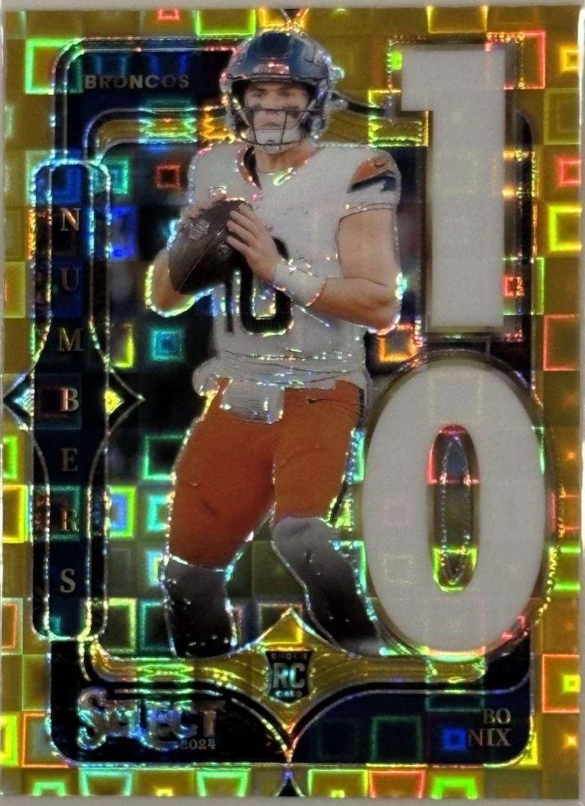 Bo Nix [Gold Prizm] #6