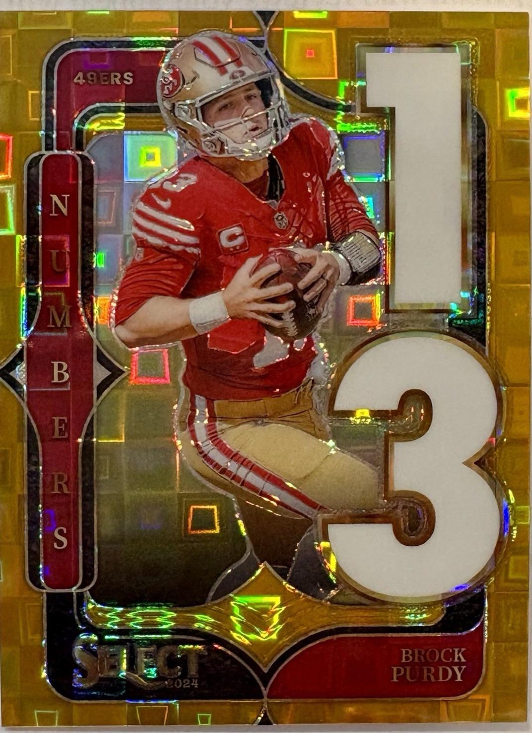 Brock Purdy [Gold Prizm] #22