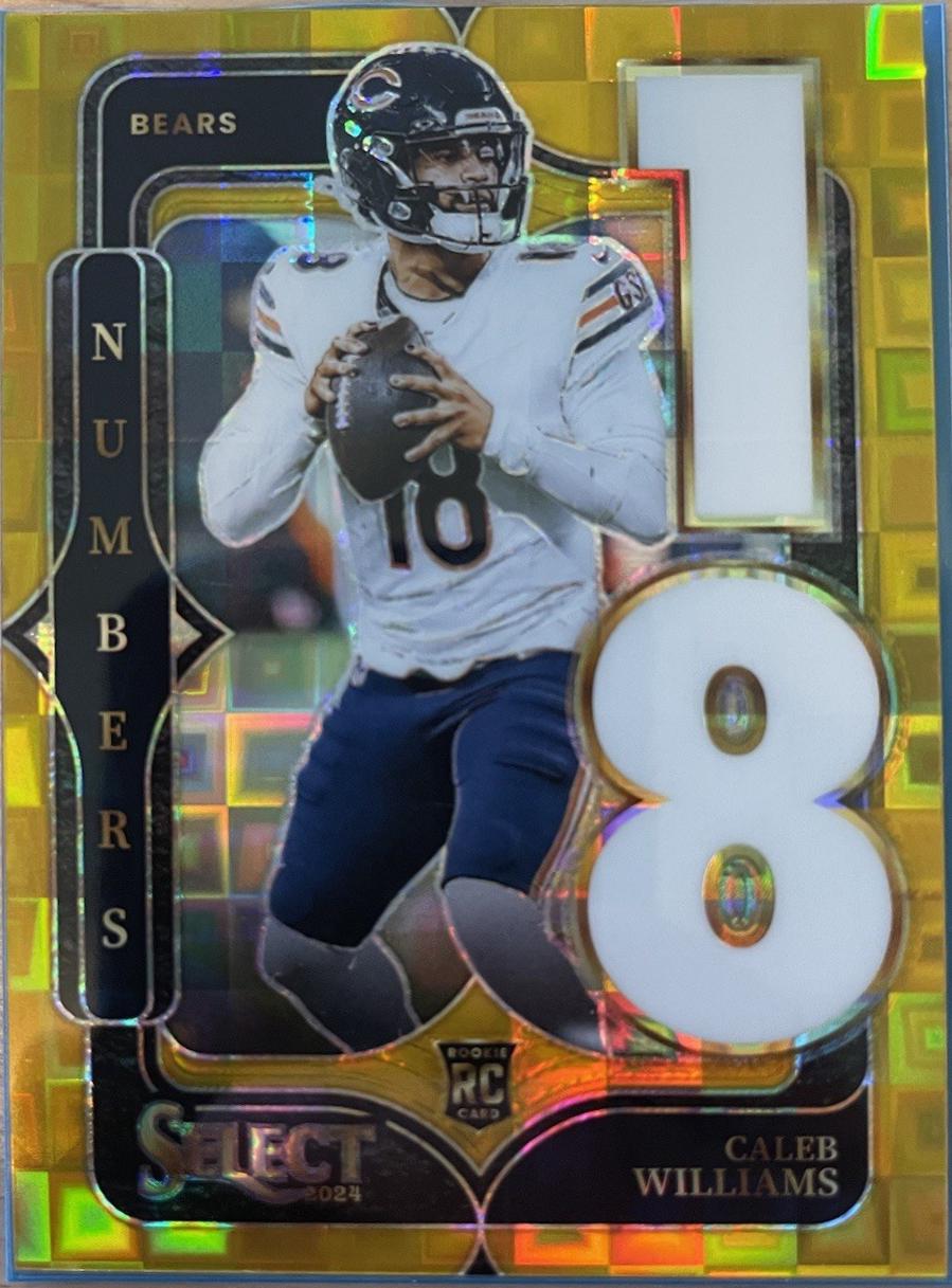 Caleb Williams [Gold Prizm] #19