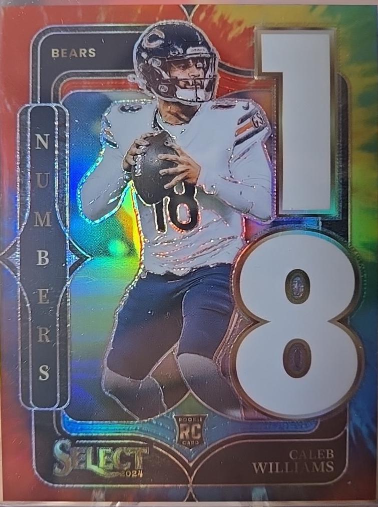 Caleb Williams [Tie-Dye Prizm] #19
