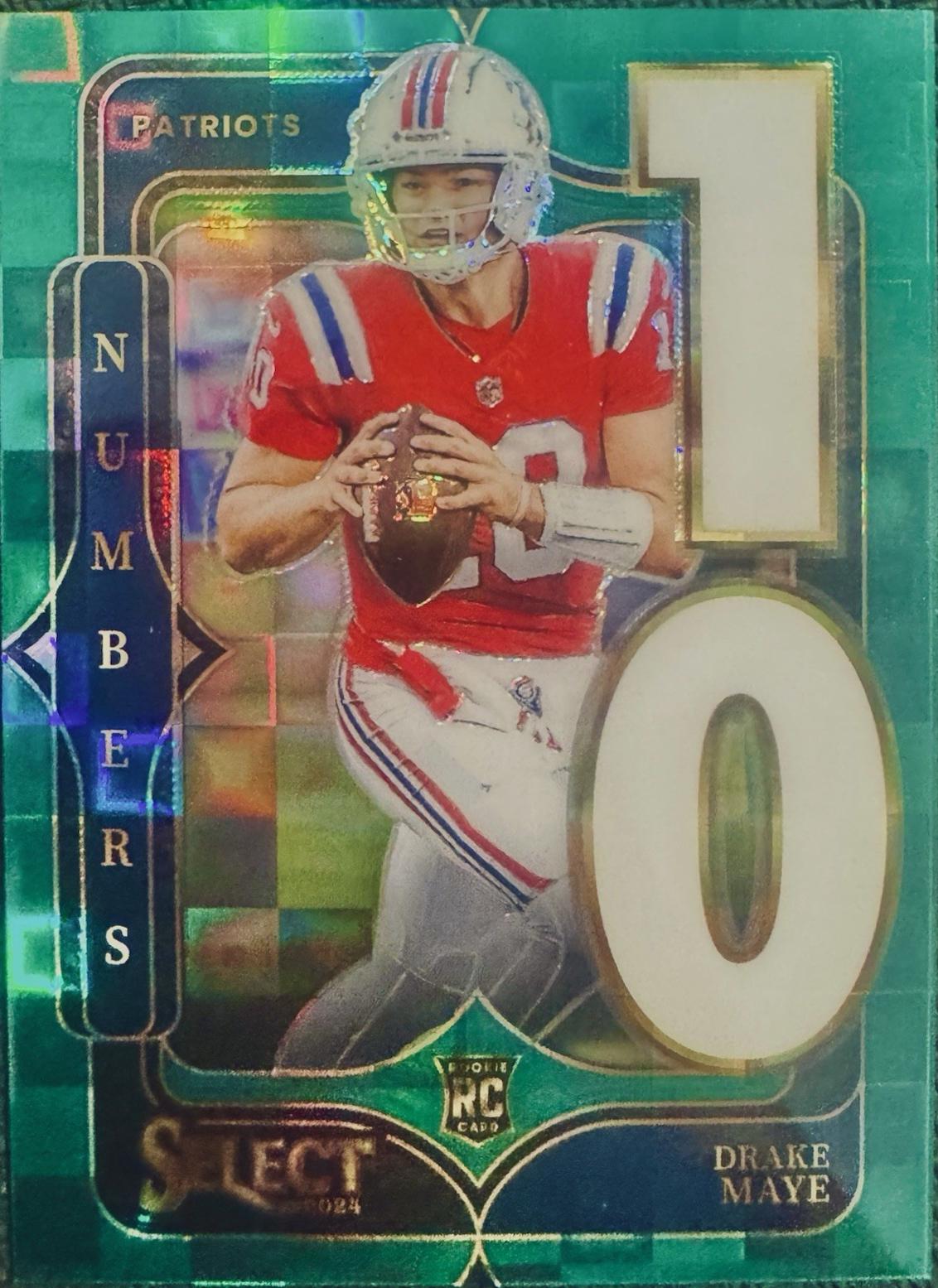Drake Maye [Green Prizm] #20
