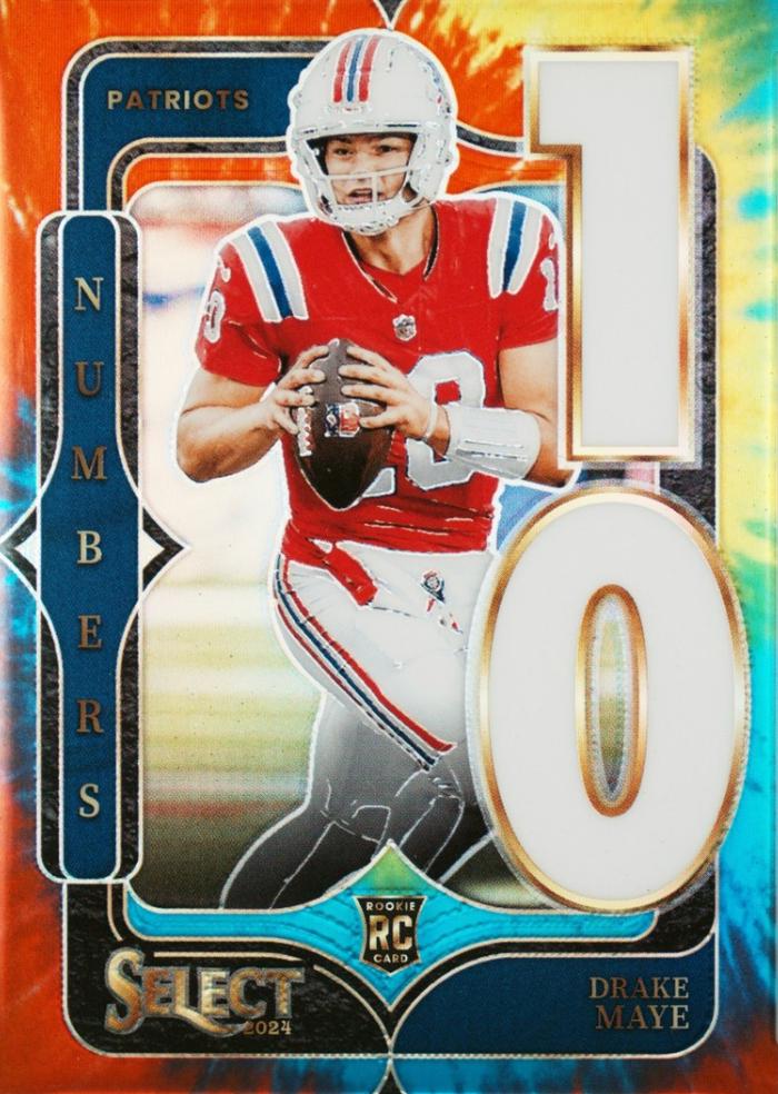 Drake Maye [Tie-Dye Prizm] #20