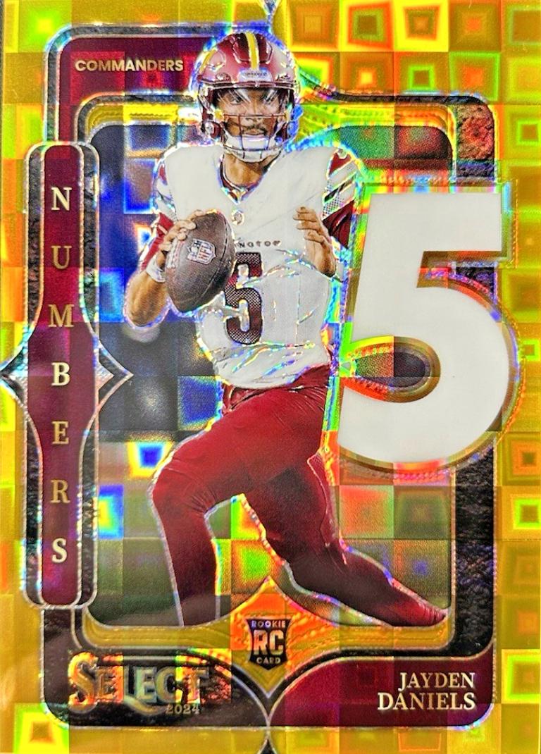 Jayden Daniels [Gold Prizm] #23