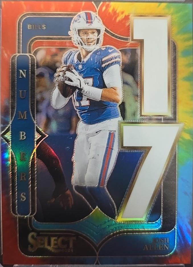Josh Allen [Tie-Dye Prizm] #10