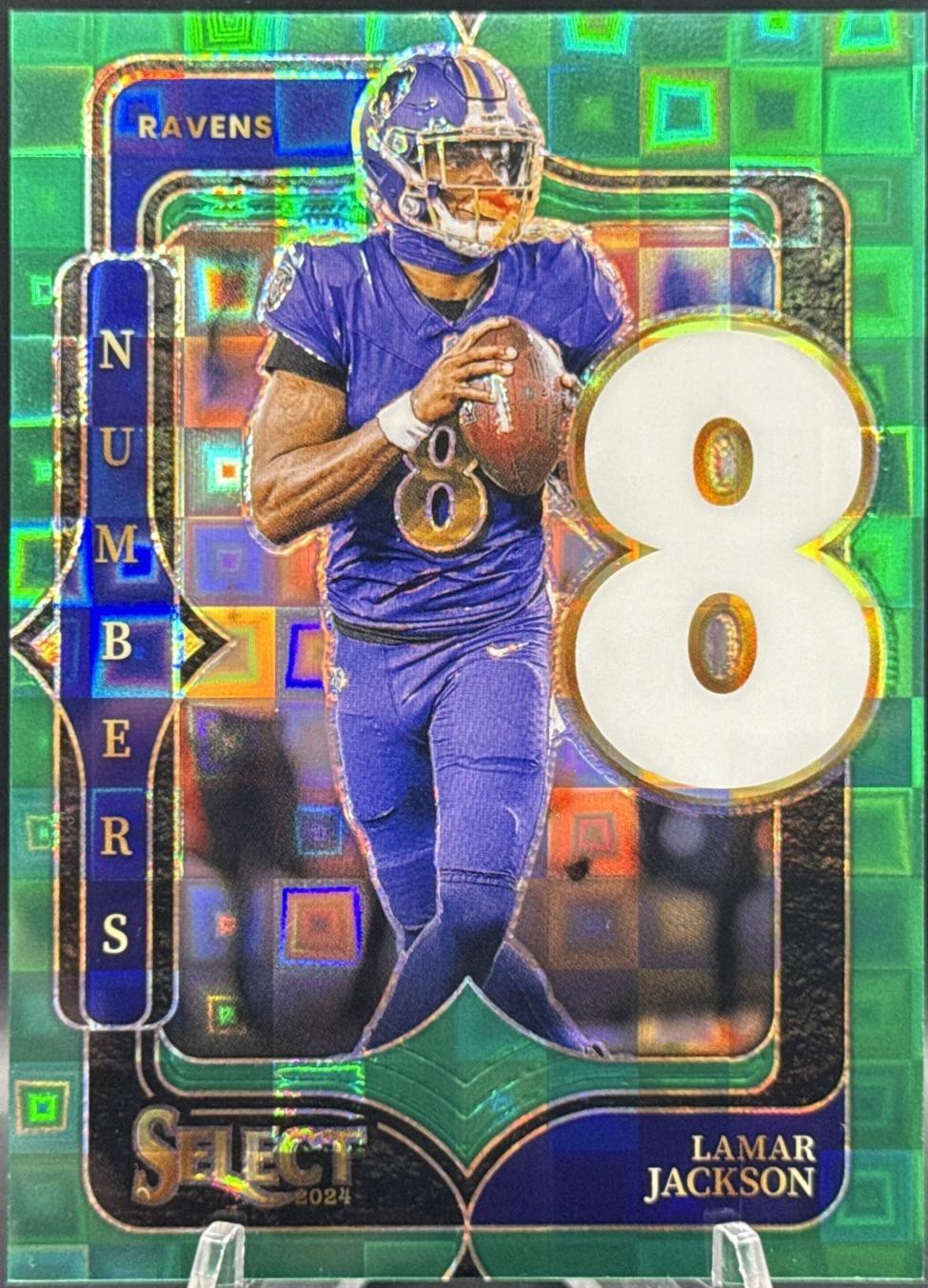 Lamar Jackson [Green Prizm] #11
