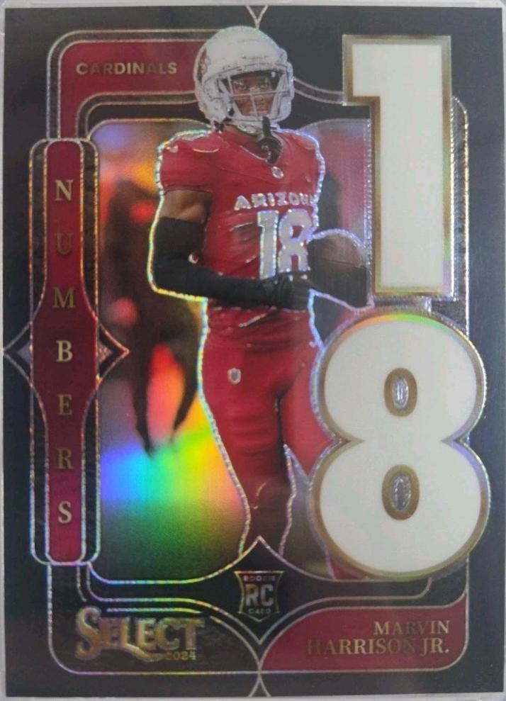 Marvin Harrison Jr. [Black Prizm] #4