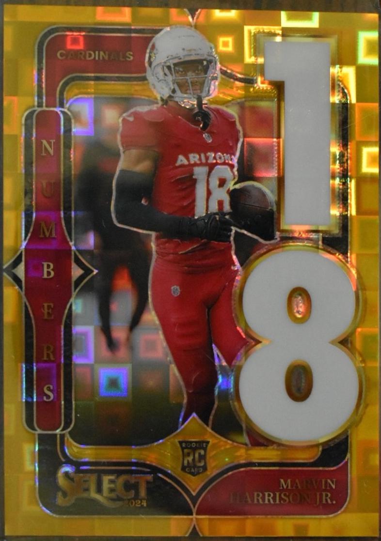 Marvin Harrison Jr. [Gold Prizm] #4