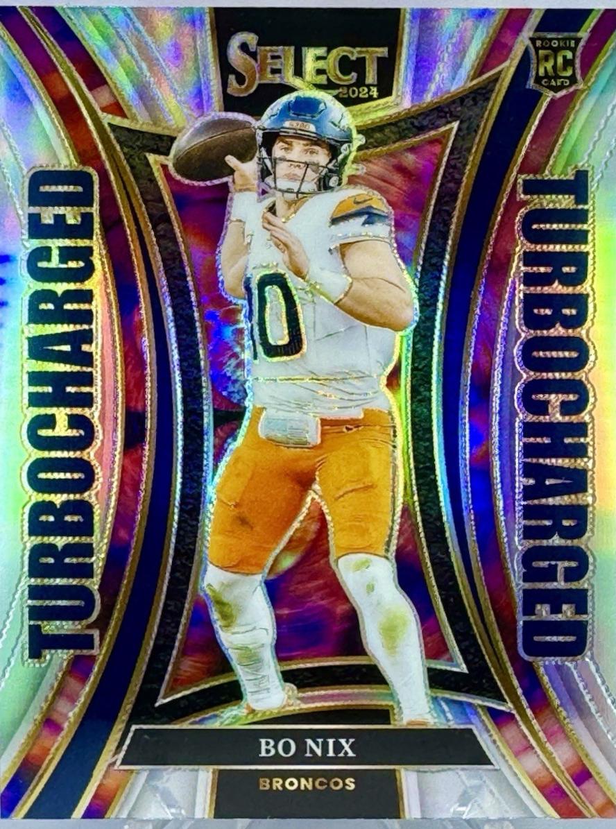 Bo Nix [Silver Prizm] #16