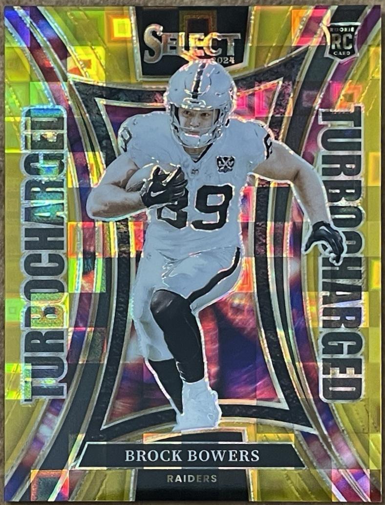 Brock Bowers [Gold Prizm] #6