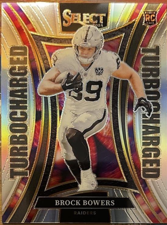 Brock Bowers [Silver Prizm] #6
