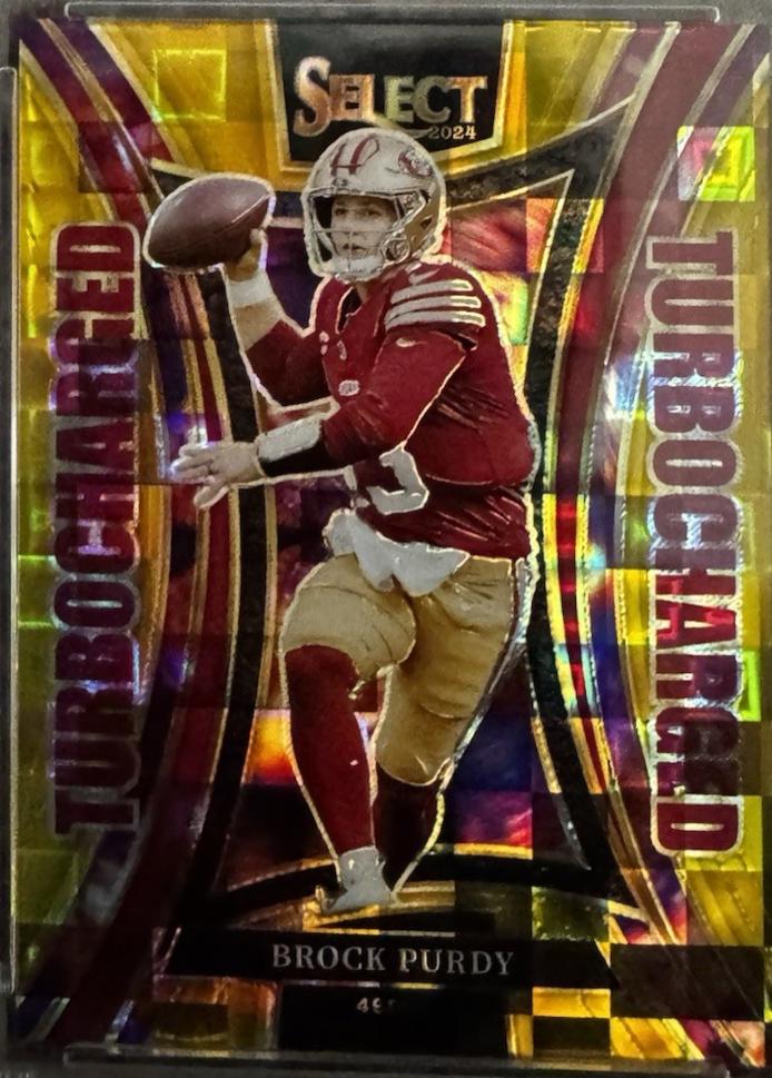 Brock Purdy [Gold Prizm] #19