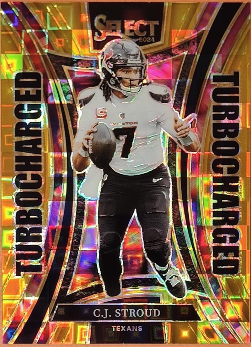 C.J. Stroud [Gold Prizm] #10