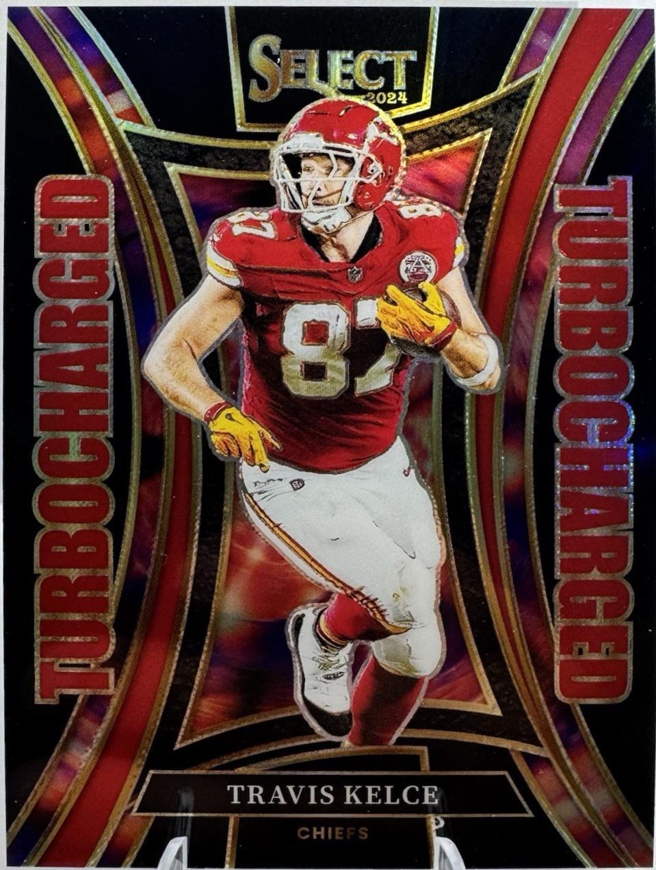 Travis Kelce [Black Prizm] #13