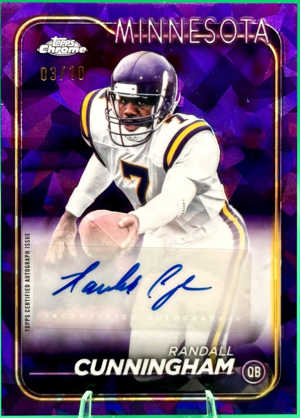Randall Cunningham [Purple Orange Sapphire] #BA-RCU