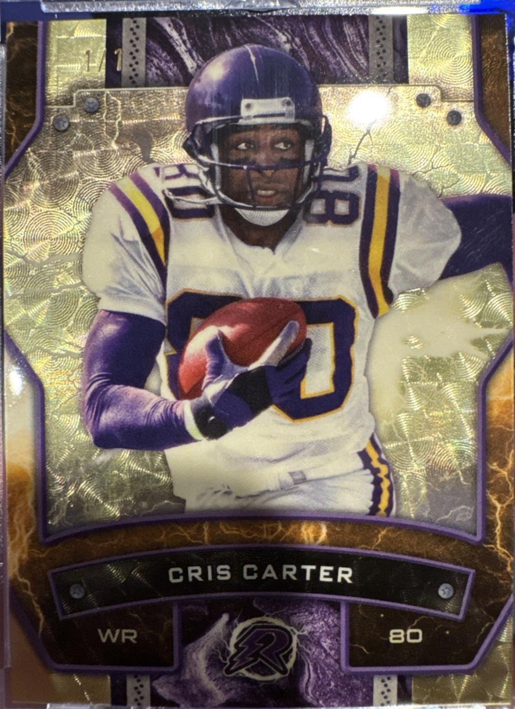 Cris Carter [Superfractor] #62