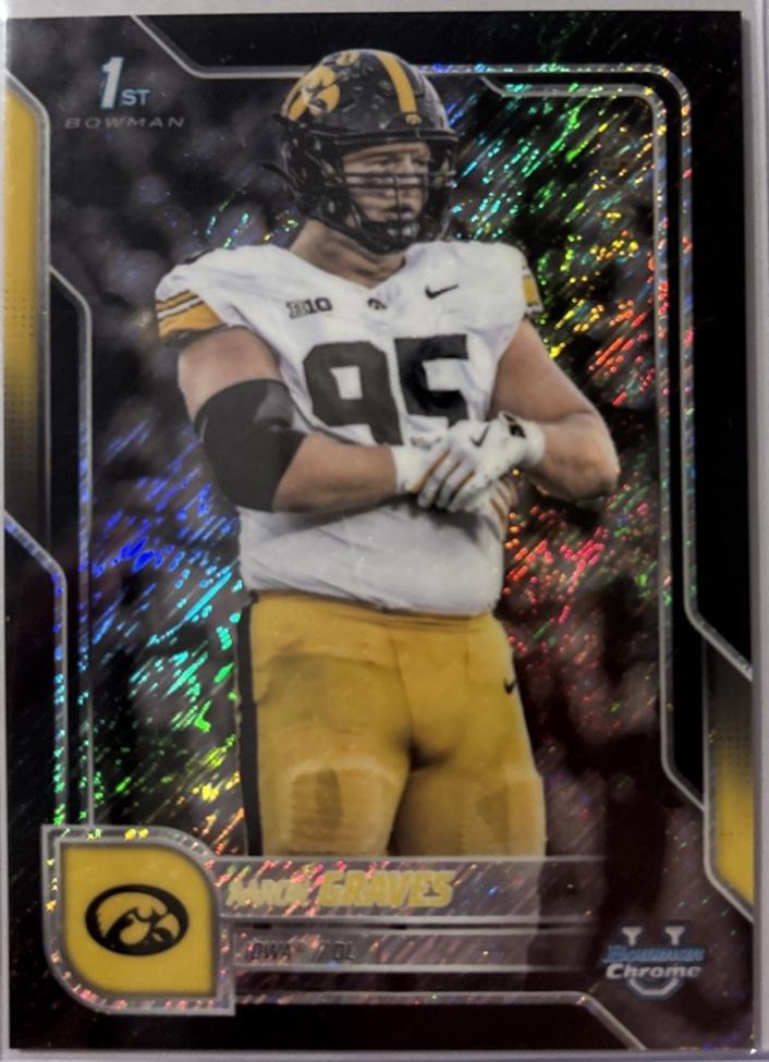 Aaron Graves [Black Shimmer Refractor] #45