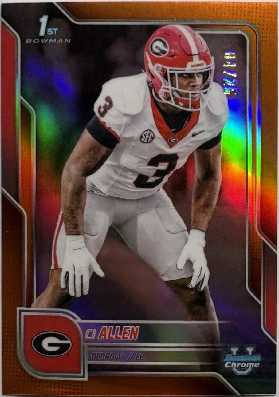 CJ Allen [Orange Refractor] #140