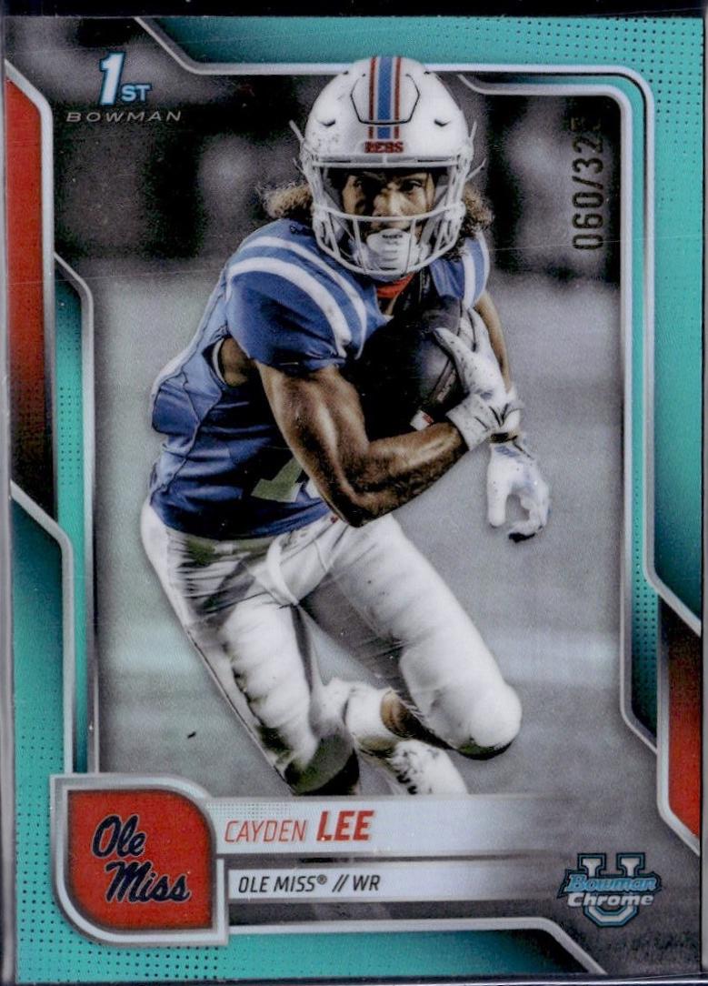 Cayden Lee [Aqua Refractor] #50
