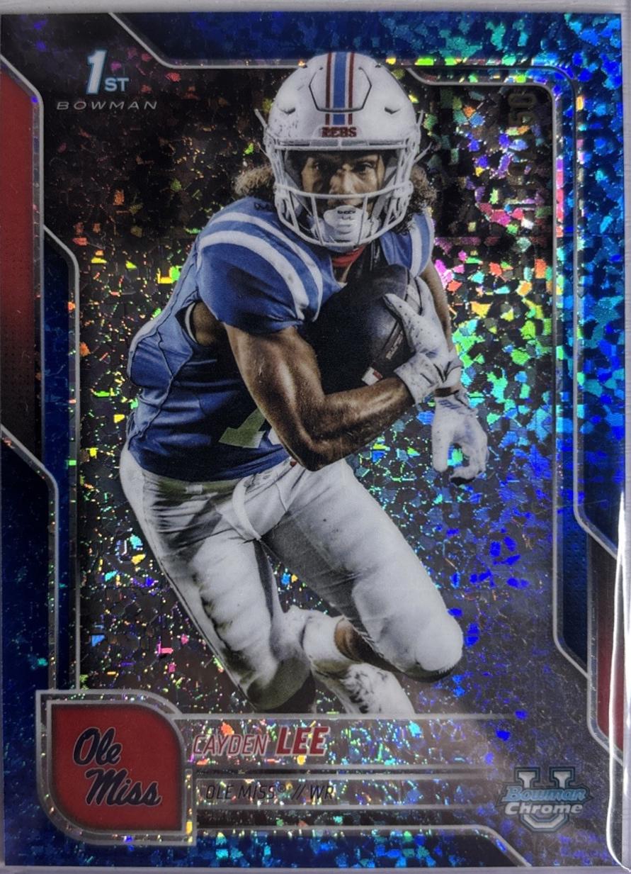 Cayden Lee [Blue Mini-Diamond Refractor] #50