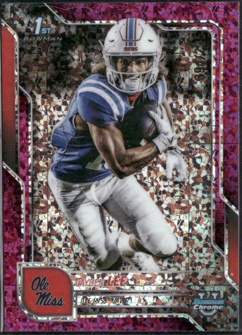 Cayden Lee [Fuchsia Mini-Diamond Refractor] #50