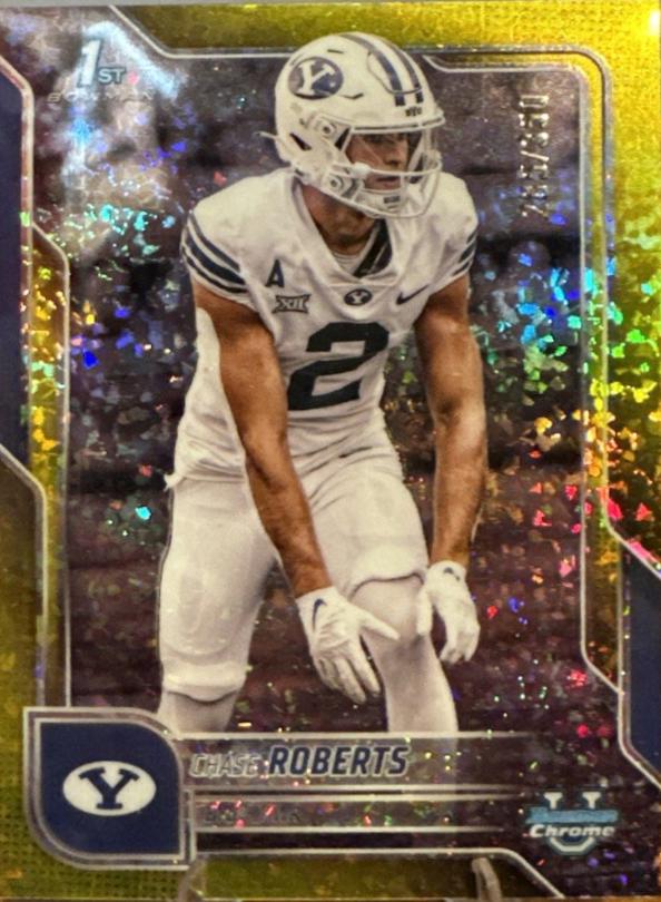 Chase Roberts [Yellow Mini-Diamond Refractor] #51