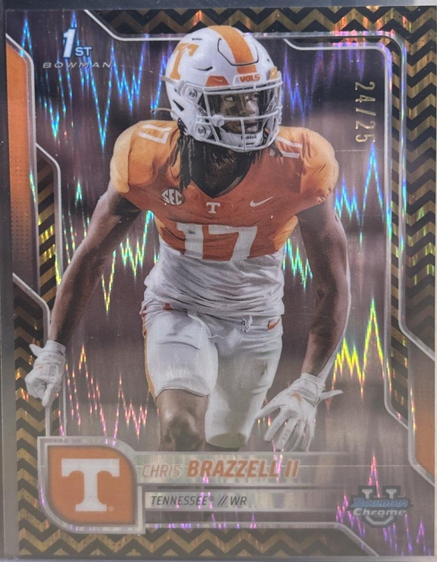 Chris Brazzell II [Black Gold Stealth Refractor] #69