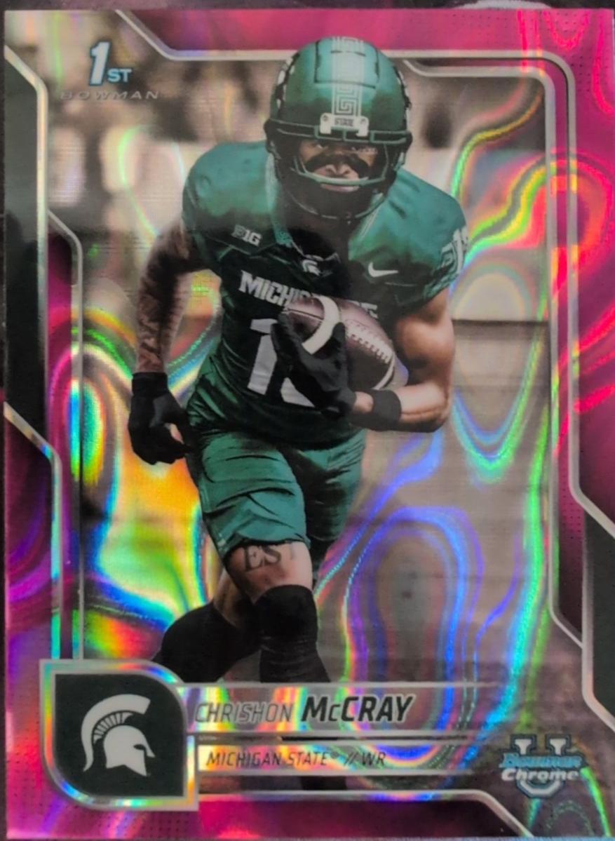 Chrishon McCray [Pink Lava Refractor] #155
